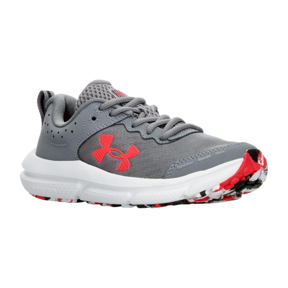 Foto 2 | Tenis Under Armour Assert 10 Gris Para Niño T22-25 [und86] Gris
