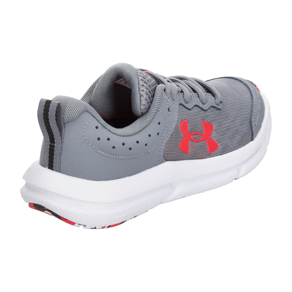 Foto 3 | Tenis Under Armour Assert 10 Gris Para Niño T22-25 [und86] Gris
