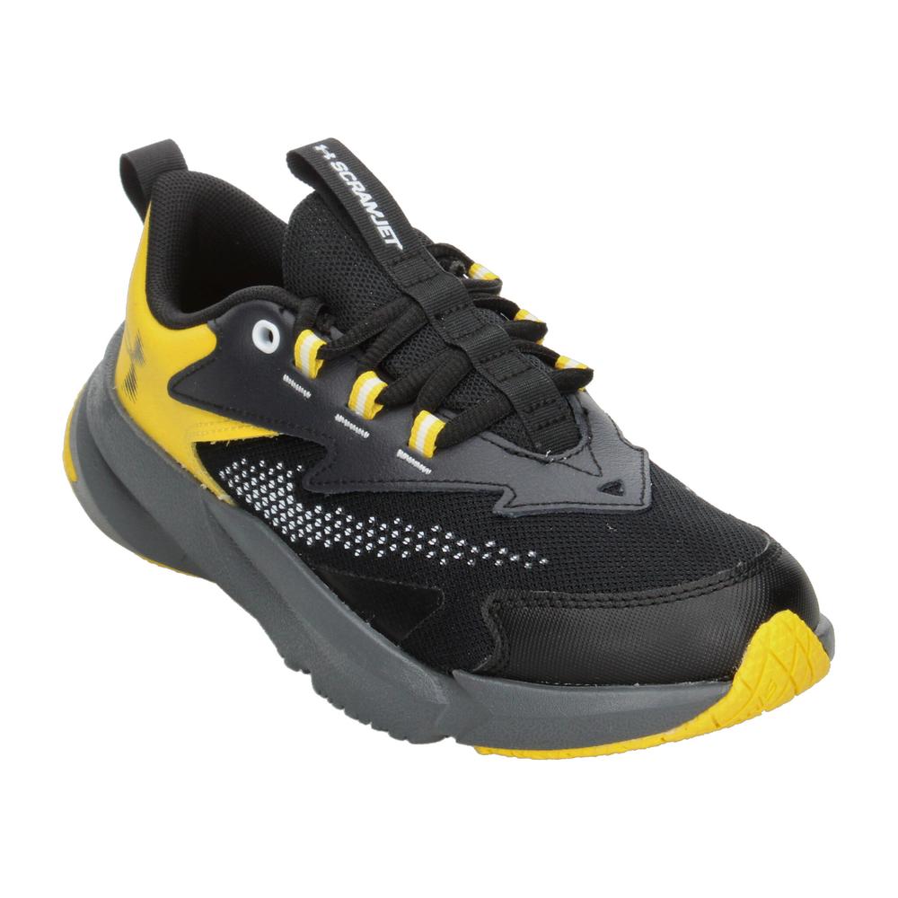 Foto 4 | Tenis Under Armour Scramjet 6 Negro Para Niño T22-25 [und83] Negro
