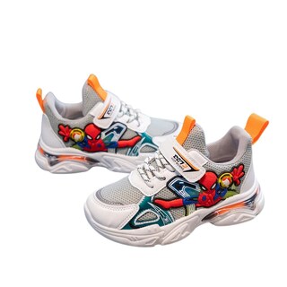 Foto 3 | Tenis Infantil Deportivo Denali Spider Blanco Para Niño Con Ajuste De Velcro