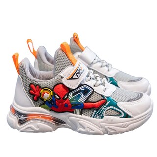 Foto 4 | Tenis Infantil Deportivo Denali Spider Blanco Para Niño Con Ajuste De Velcro