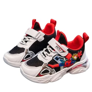 Foto 4 | Tenis Infantil Deportivo Denali Spider Negro Para Niño Con Ajuste De Velcro