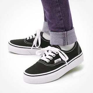Foto 7 | Tenis Vans Authentic Y - 0wwx6bt - Negro - Niños Negro