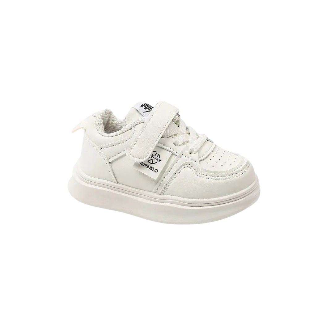 Foto 1 | Tenis Infantil Denali Urbanplay Kids Blanco Cómodos Resistentes Con Velcro