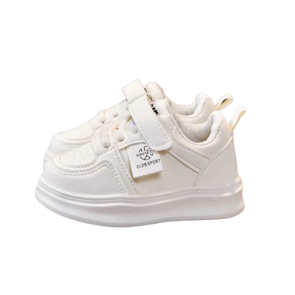 Foto 3 | Tenis Infantil Denali Urbanplay Kids Blanco Cómodos Resistentes Con Velcro