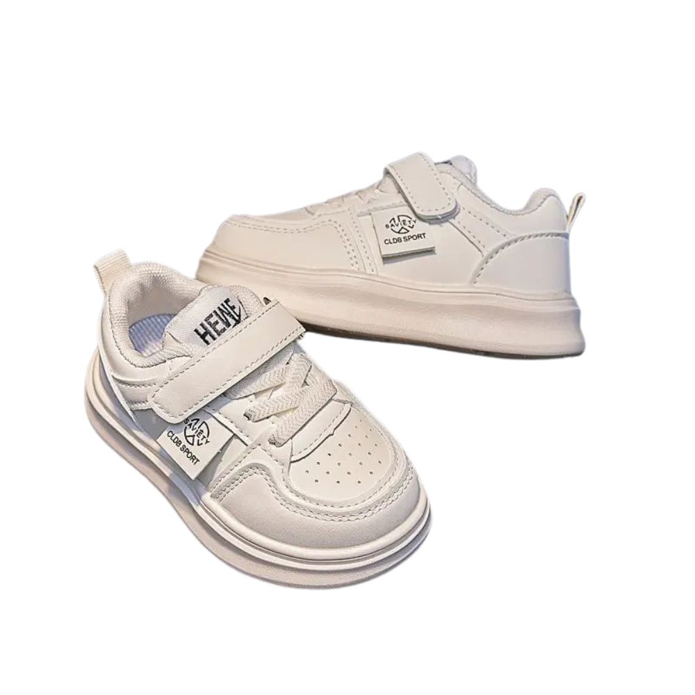 Foto 7 pulgar | Tenis Infantil Denali Urbanplay Kids Blanco Cómodos Resistentes Con Velcro