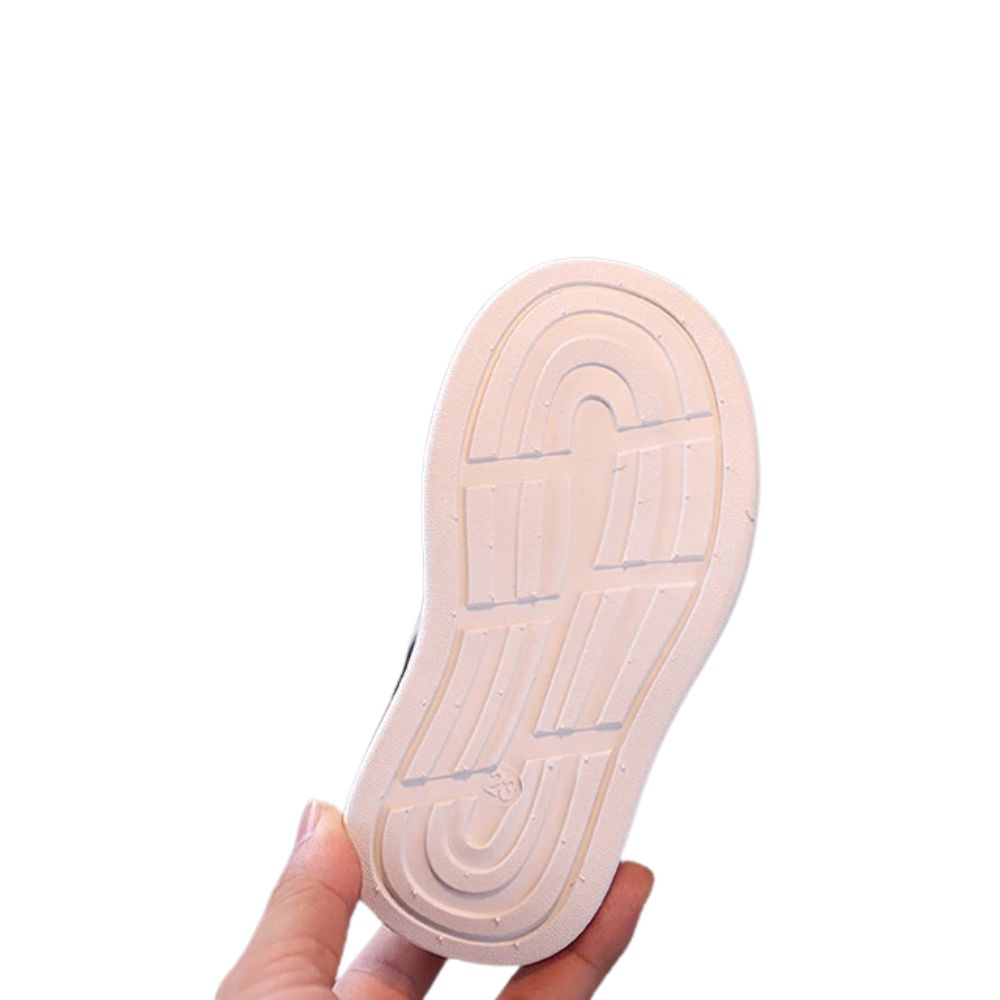 Foto 8 pulgar | Tenis Infantil Denali Urbanplay Kids Blanco Cómodos Resistentes Con Velcro