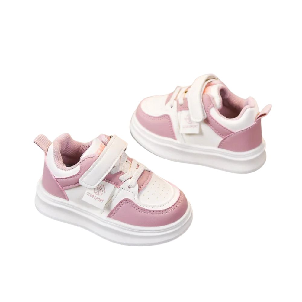 Foto 3 pulgar | Tenis Infantil Denali Urbanplay Kids Rosa Cómodos Resistentes Con Velcro