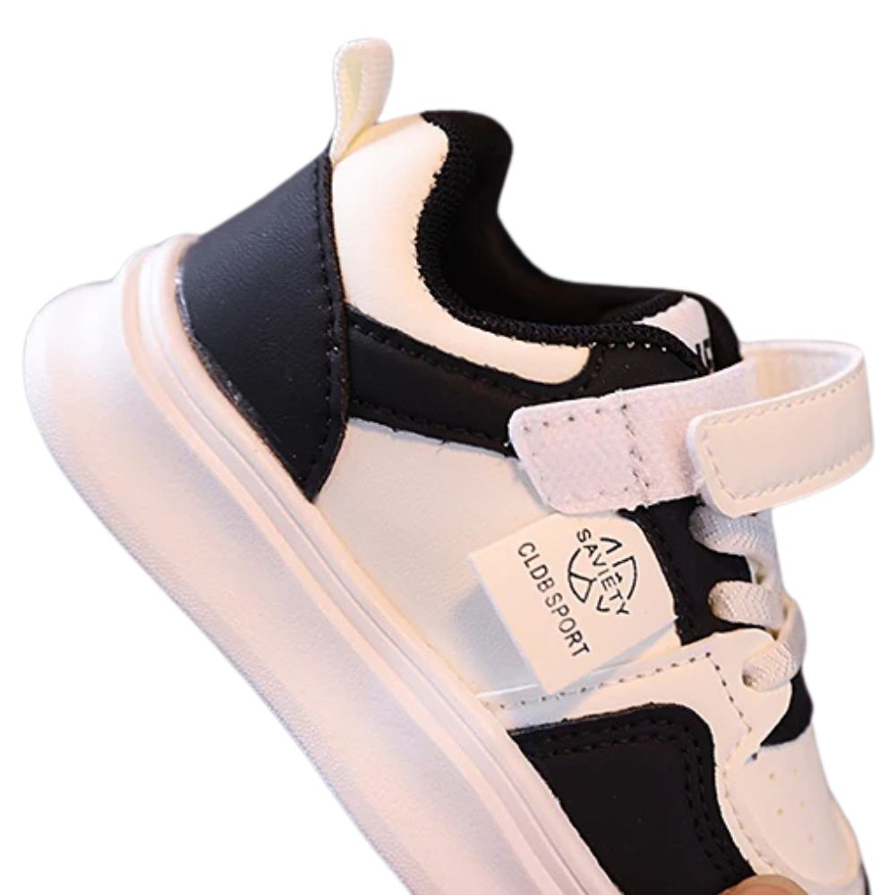 Foto 4 pulgar | Tenis Infantil Denali Urbanplay Kids Negro Cómodos Resistentes Con Velcro