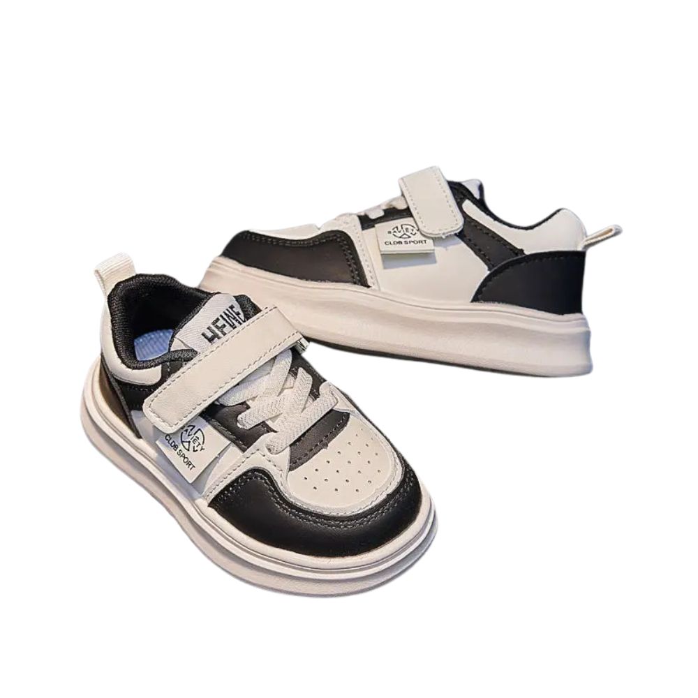 Foto 8 pulgar | Tenis Infantil Denali Urbanplay Kids Negro Cómodos Resistentes Con Velcro