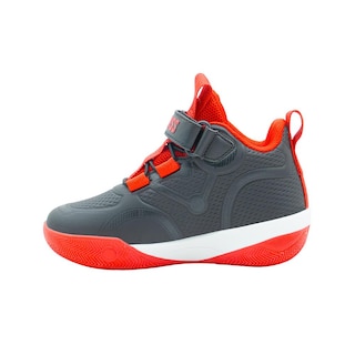 Foto 2 | Tenis Para Niño K-swiss Deportivo Basket Color Negro Rojo Multicolor