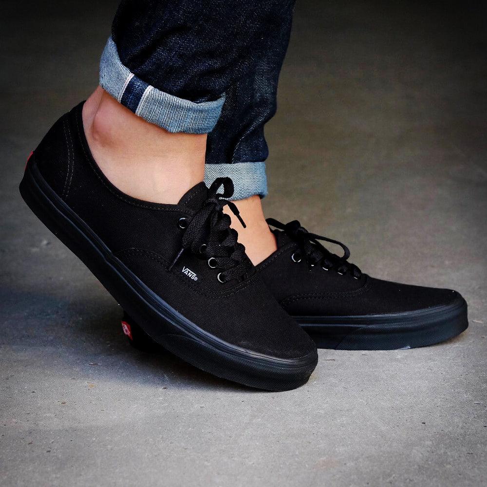 Foto 7 | Tenis Vans Authentic Y - 0wwxenr - Negro - Niños Negro