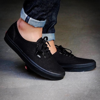 Foto 7 | Tenis Vans Authentic Y - 0wwxenr - Negro - Niños Negro