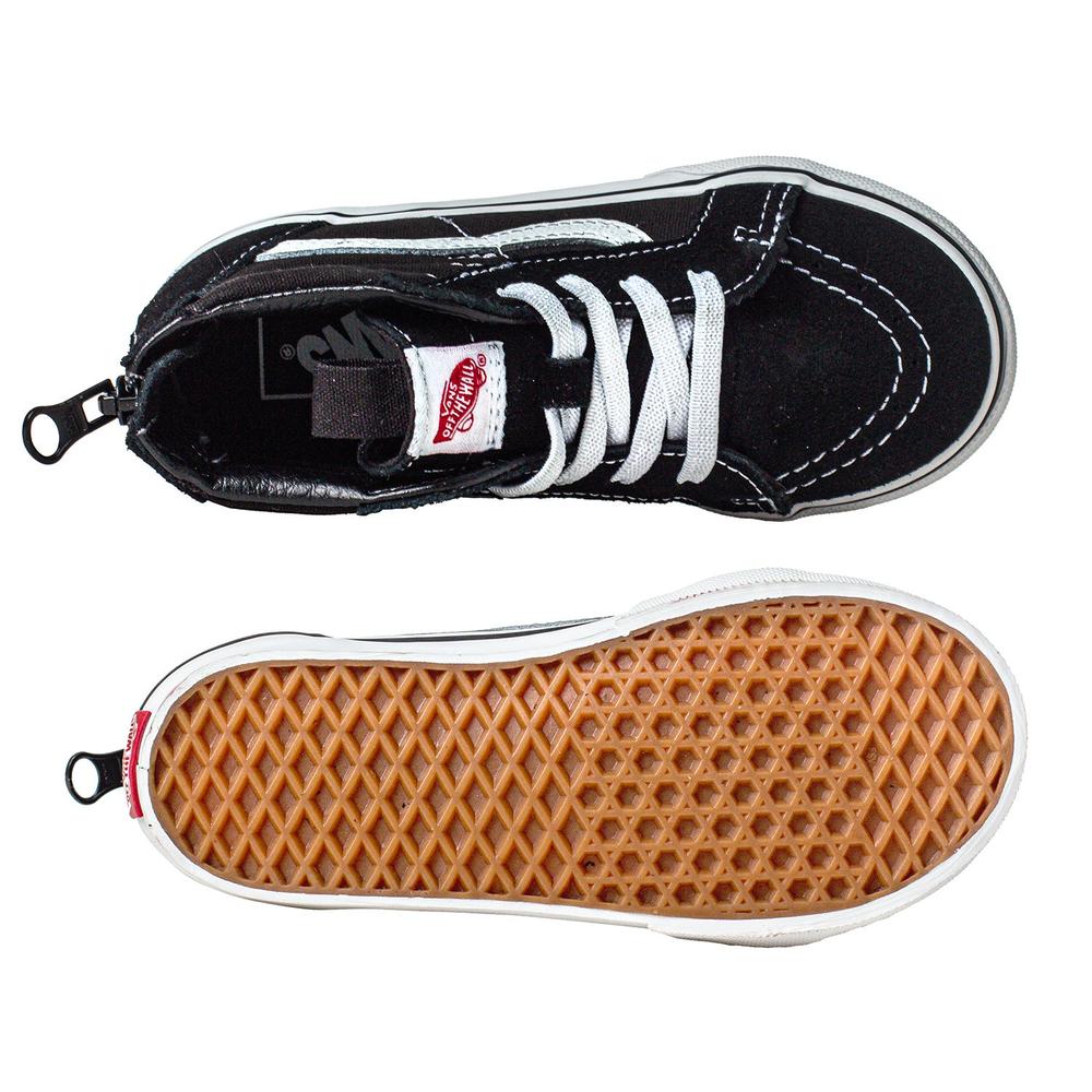 Foto 3 pulgar | Tenis Vans Sk8-hi Zip Td - 0xg5y28 - Negro - Bebes Negro