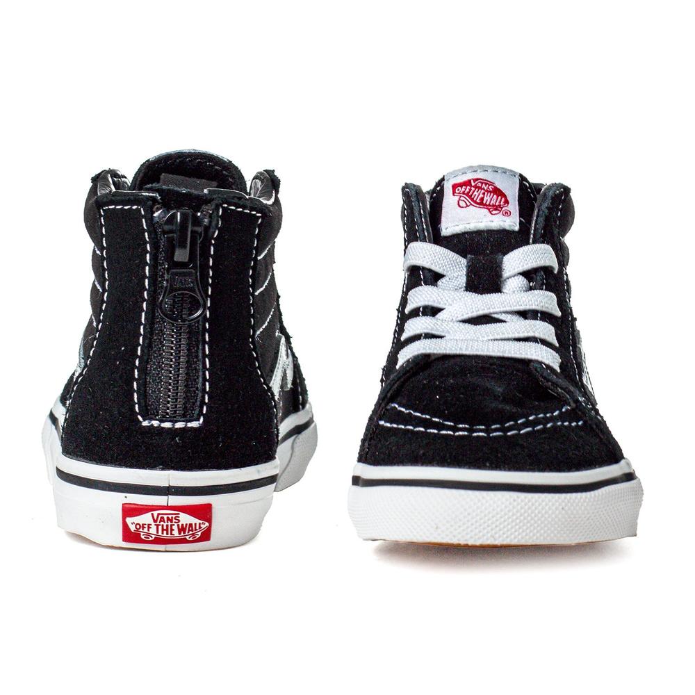 Foto 4 pulgar | Tenis Vans Sk8-hi Zip Td - 0xg5y28 - Negro - Bebes Negro