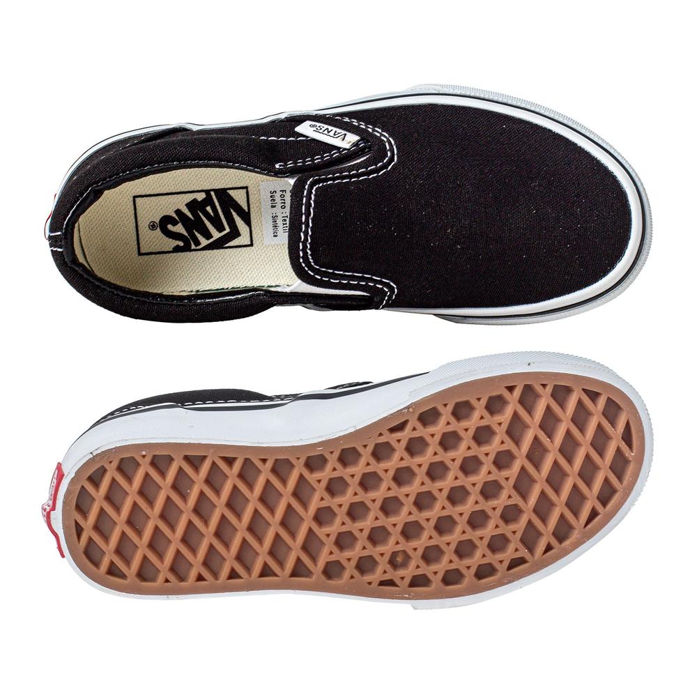 Foto 3 pulgar | Tenis Vans Classic Slip On Y - 0zbu6bt - Negro - Niños Negro