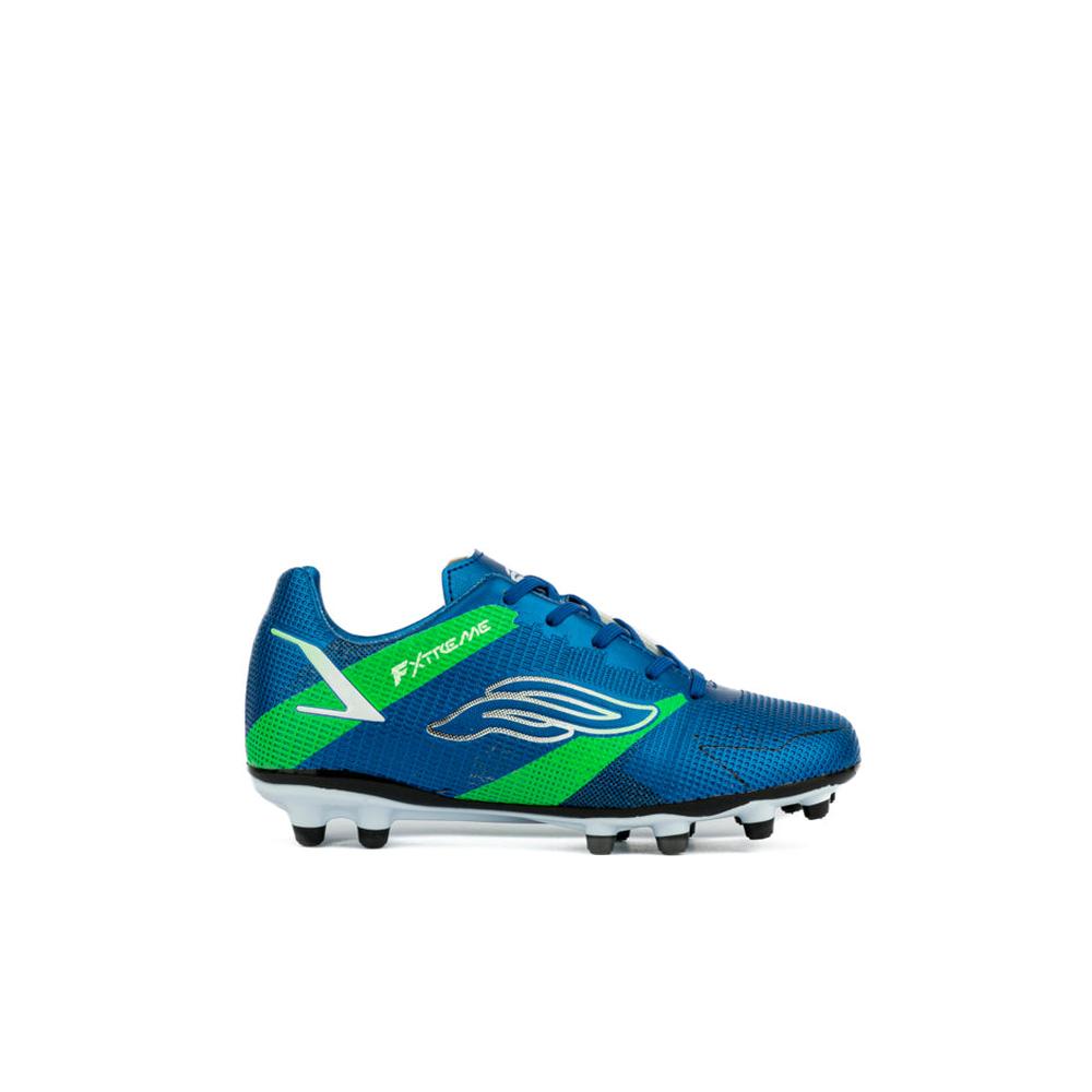 Foto 2 pulgar | Tenis Zapato Futbol Soccer Taquete Infantil Furia Modelo 108 Azul Petroleo