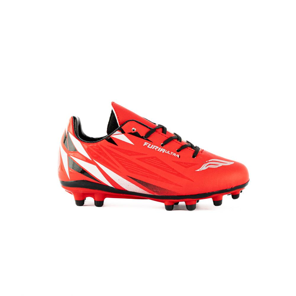 Foto 2 pulgar | Tenis Zapato Futbol Soccer Taquete Infantil Furia Modelo 108n Rojo