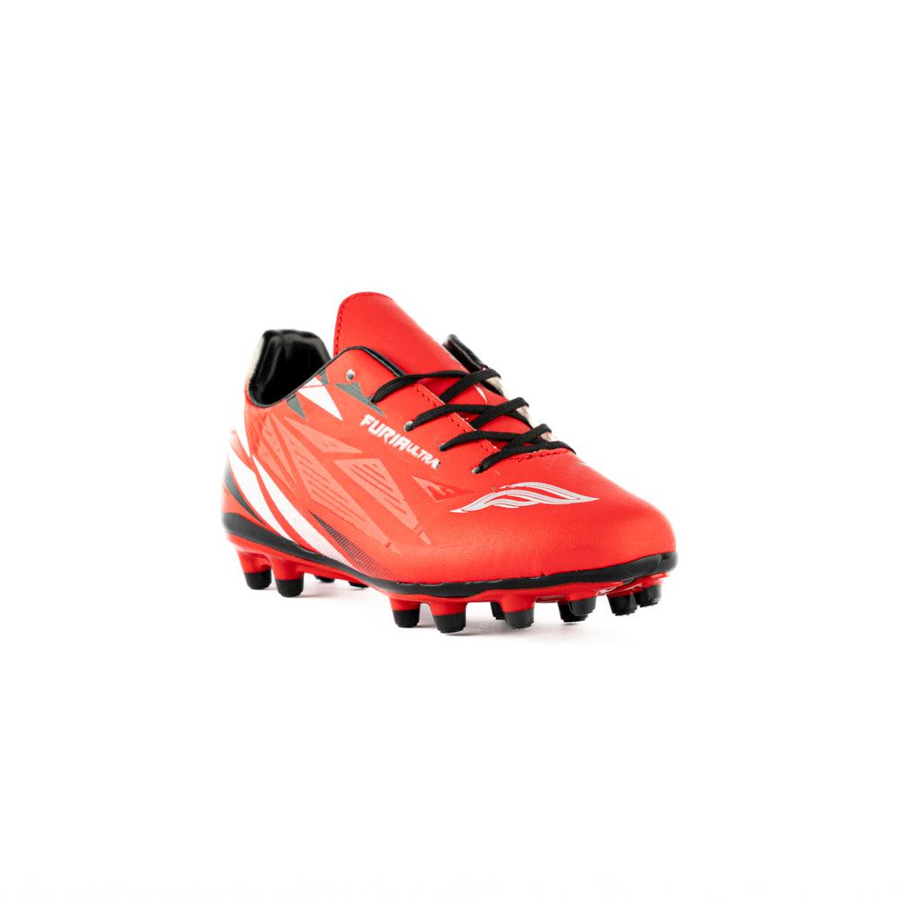 Foto 3 pulgar | Tenis Zapato Futbol Soccer Taquete Infantil Furia Modelo 108n Rojo