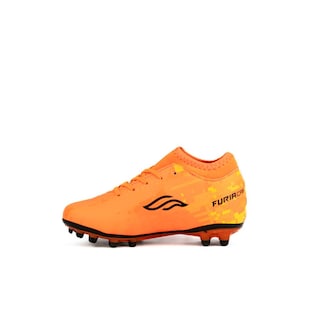 Foto 2 | Tenis Zapato Futbol Soccer Taquete Infantil Furia Modelo 108 Naranja