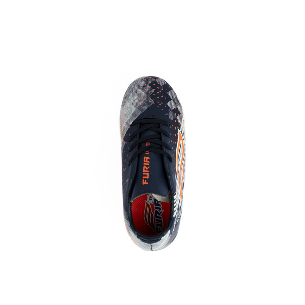 Foto 6 pulgar | Tenis Zapato Futbol Soccer Taquete Infantil Furia Modelo 108 Azul Marino