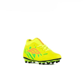 Foto 3 | Tenis Zapato Futbol Soccer Taquete Infantil Furia Modelo 108 Amarillo