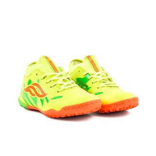 Foto 4 | Tenis Zapato Futbol Rápido Soccer Infantil Furia Modelo 108n Amarillo