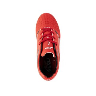 Foto 4 | Tenis Zapato Futbol Soccer Taquete Infantil Furia Modelo 108 Rojo