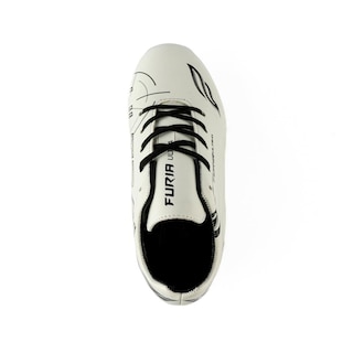 Foto 4 | Tenis Zapato Futbol Soccer Taquete Infantil Furia Modelo 108n Blanco