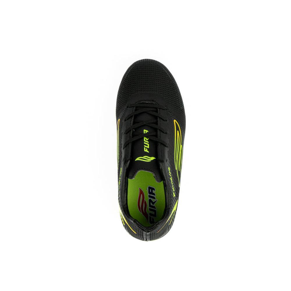 Foto 6 pulgar | Tenis Zapato Futbol Soccer Taquete Infantil Furia Modelo 108 Negro