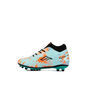 Foto 2 | Tenis Zapato Futbol Soccer Taquete Infantil Furia Modelo 108 Verde Claro