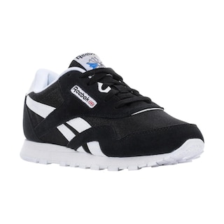 Foto 3 | Tenis Reebok Clasicos Nailon Color Negro Deportivos Comodos Para Niños - Original