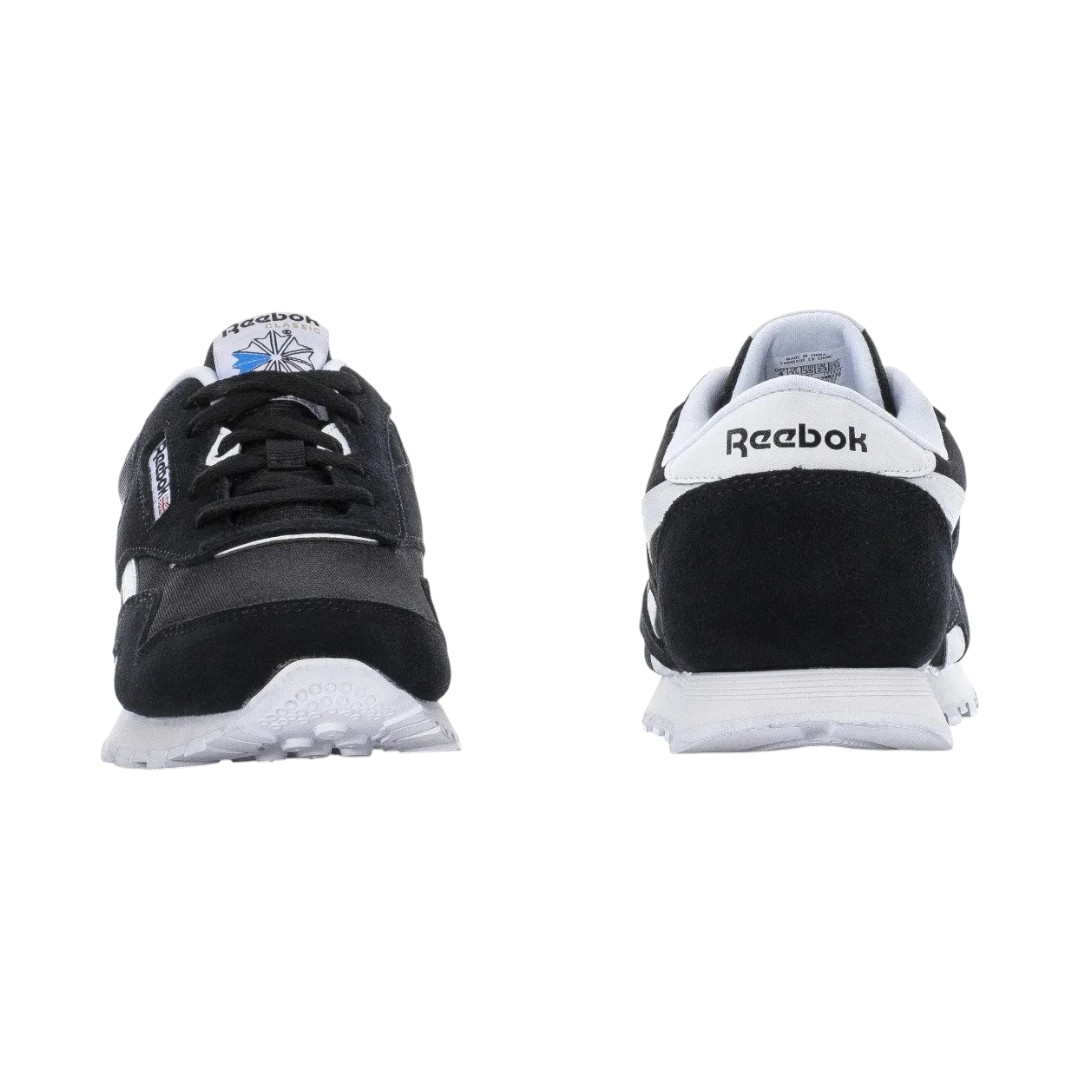 Foto 5 pulgar | Tenis Reebok Clasicos Nailon Color Negro Deportivos Comodos Para Niños - Original