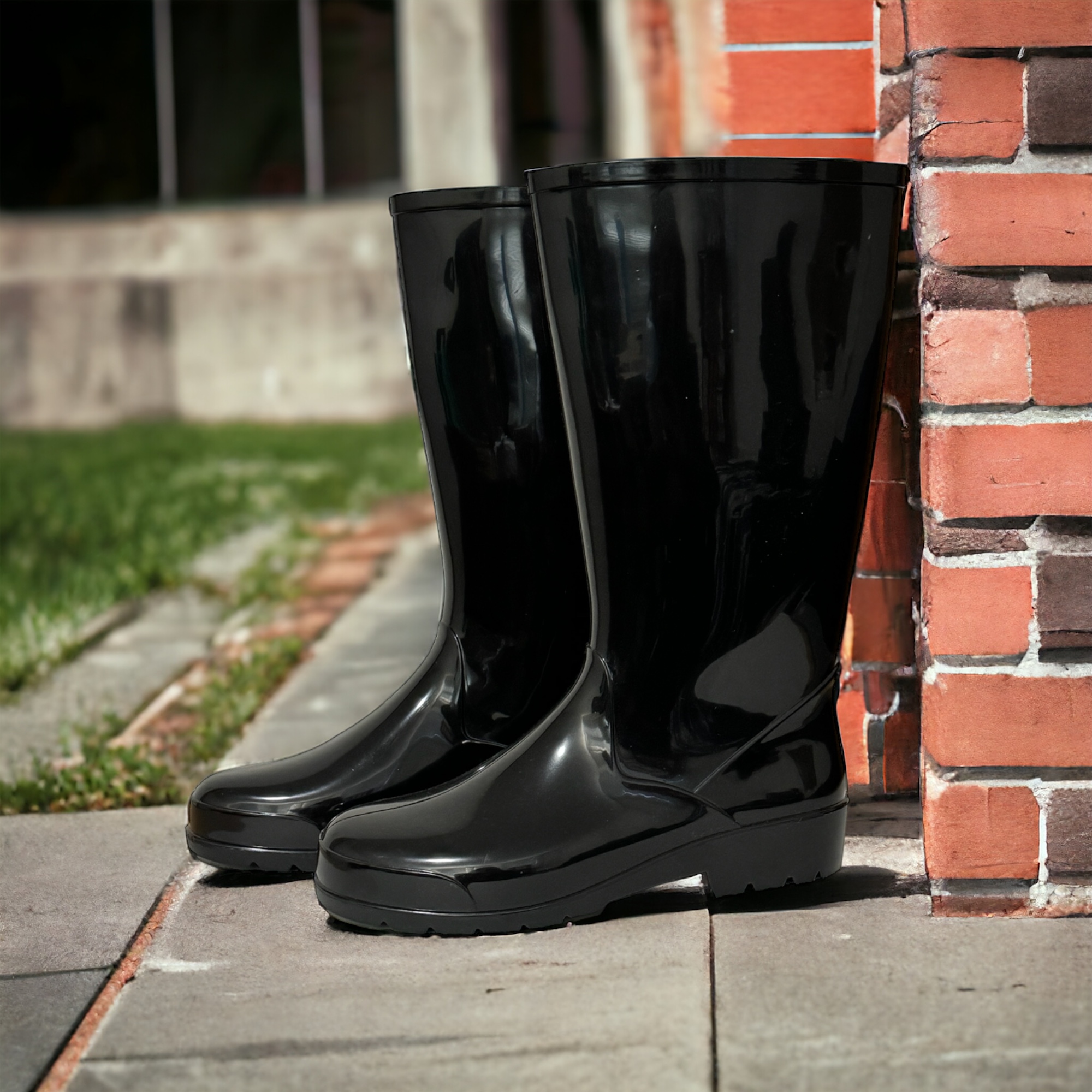 Foto 2 | Botas de Plástico Garbal para Lluvia Negras