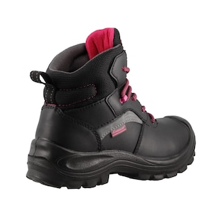 Foto 3 | Bota Pro Cliff Protection 425 Negro Caso Poliamida Mujer Trabajo Industrial Talla 22 A 26 M