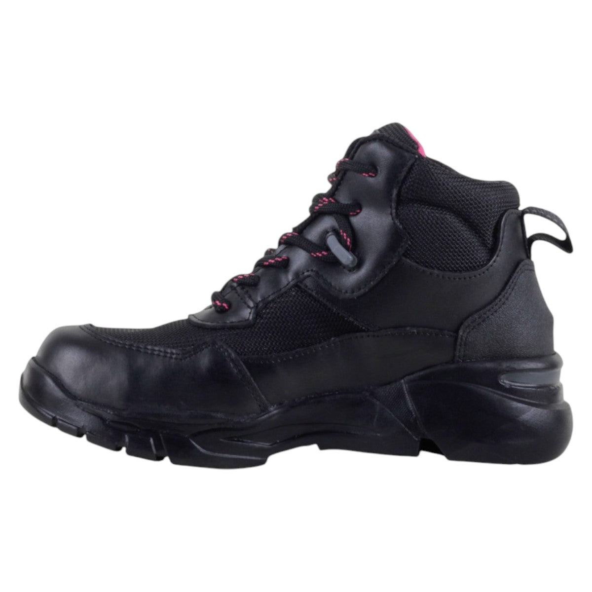 Foto 4 pulgar | Botas Industriales Exterior Piel Color Negro Para Mujer De Rbmove