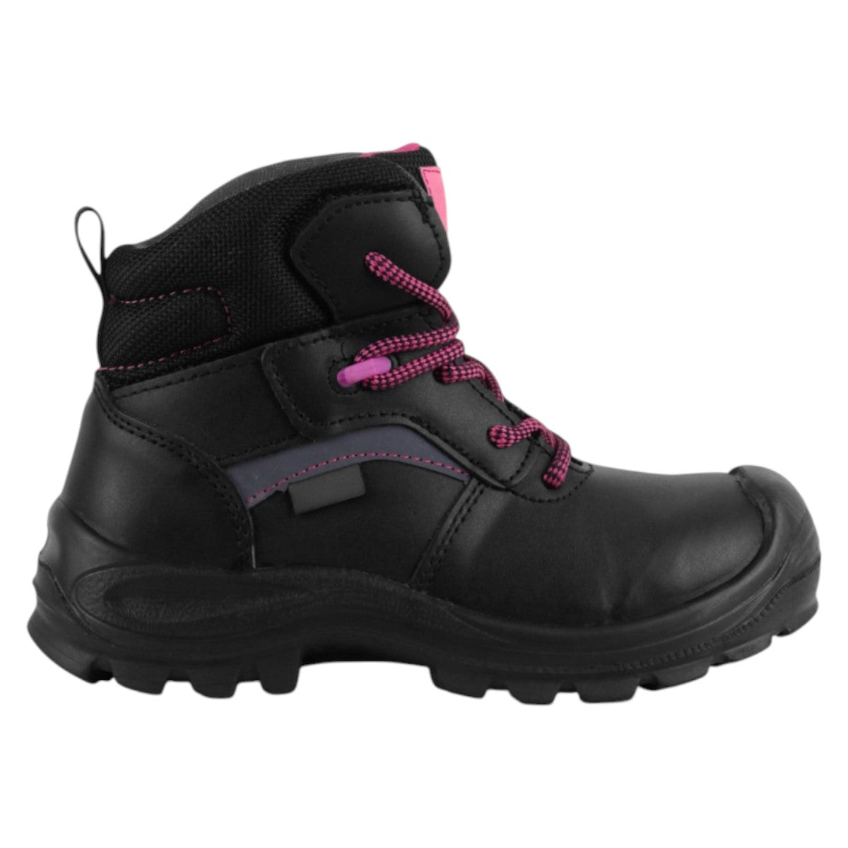 Foto 3 pulgar | Botas Industriales Exterior Piel Color Negro Para Mujer De Rbmove