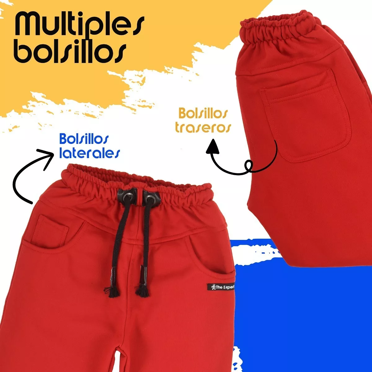 Foto 7 | Pants Uni de Niño Felfa Joggers con Jareta y con Bolsas