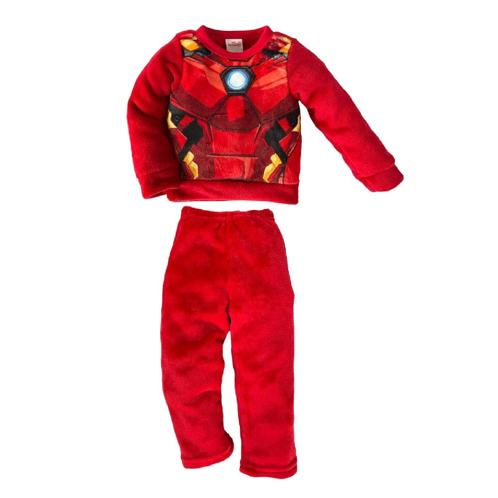 Foto 2 pulgar | Conjunto con Pants Marvel Iron Man Rojo para Niño