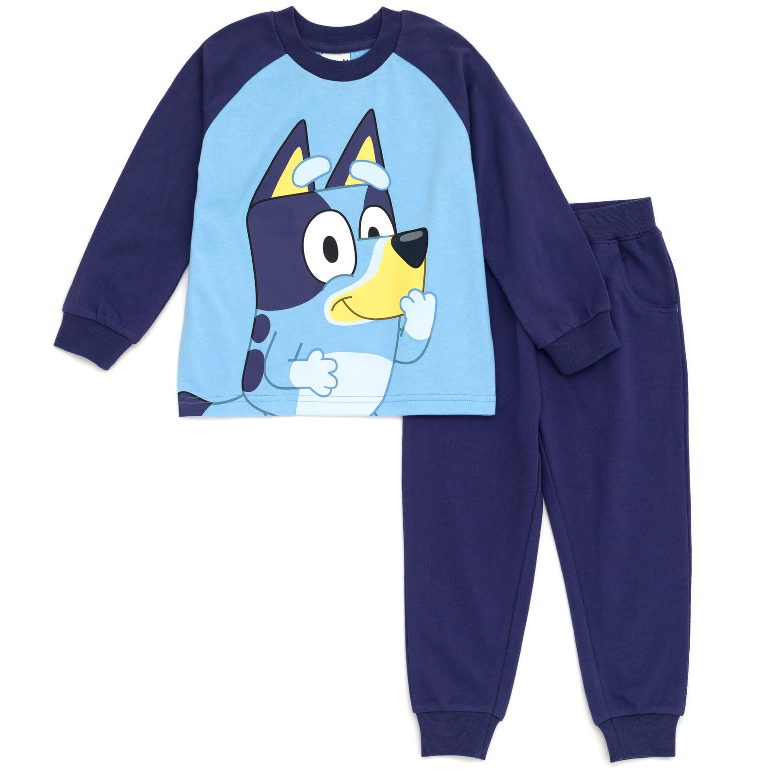 Conjunto De Ropa Bluey, Camiseta Y Pantalones Deportivos Para Niños Pequeños De 6 Años - Venta Internacional.