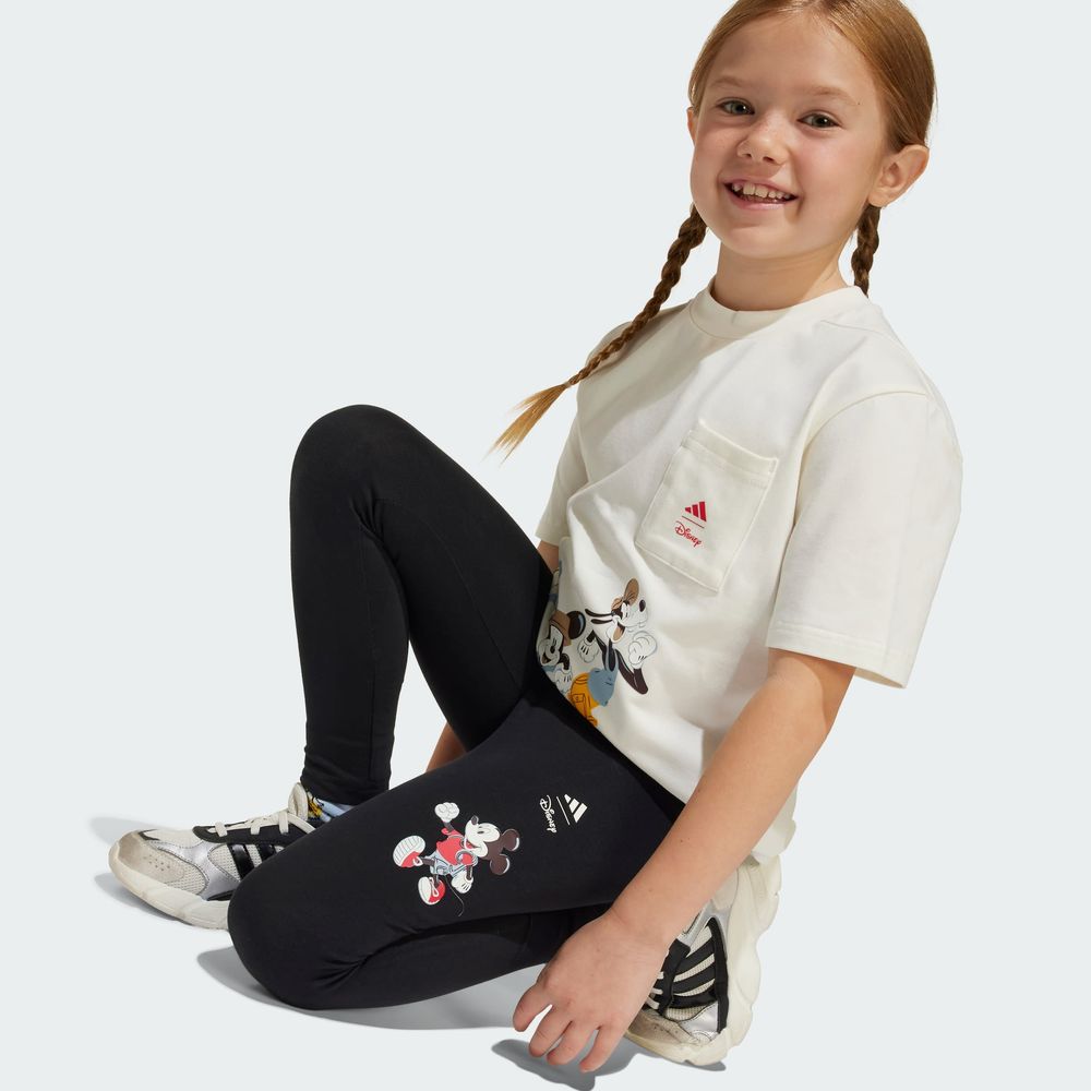 Foto 7 | Mallas Mickey Mouse Adidas X Disney Kids Adidas Negro Niños