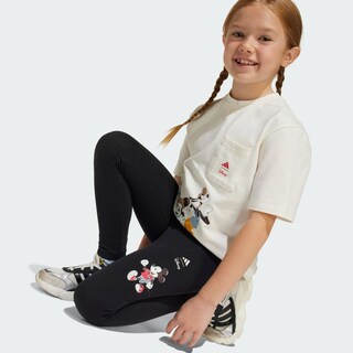 Foto 7 | Mallas Mickey Mouse Adidas X Disney Kids Adidas Negro Niños