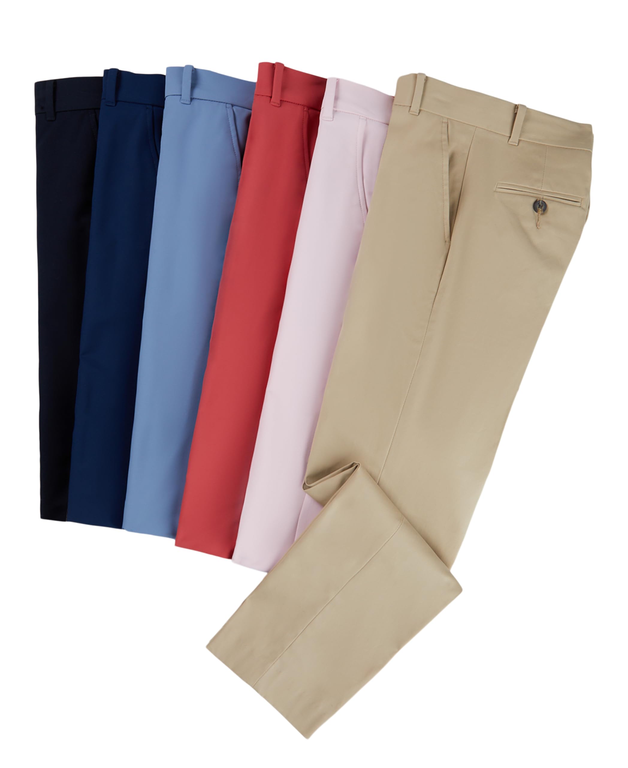 Foto 5 pulgar | Pantalones Tommy Hilfiger Para Niños Con La Parte Delantera Plana, Recto, 12 Años, Negro - Venta Internacional.