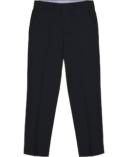 Foto 1 | Pantalones Tommy Hilfiger Para Niños Con La Parte Delantera Plana, Talla 14, Azul Marino - Venta Internacional.