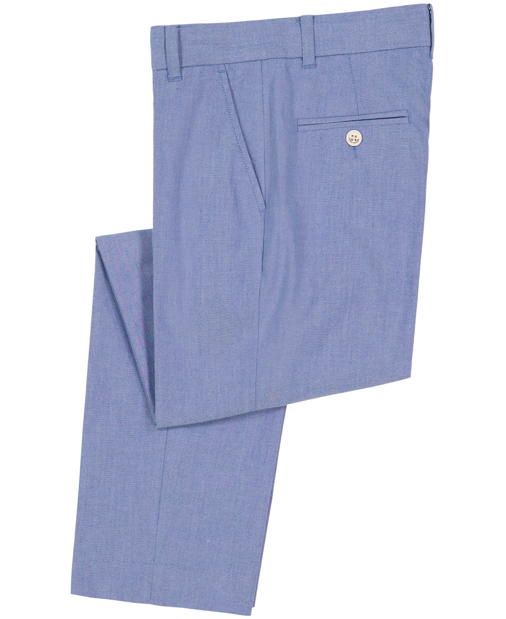 Foto 3 pulgar | Pantalón De Vestir Tommy Hilfiger Para Niños Con Pierna Recta, Corte Azul 18 - Venta Internacional.