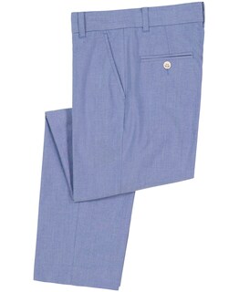 Foto 2 | Pantalón De Vestir Tommy Hilfiger Para Niños Con Pierna Recta, Corte Azul 18 - Venta Internacional.