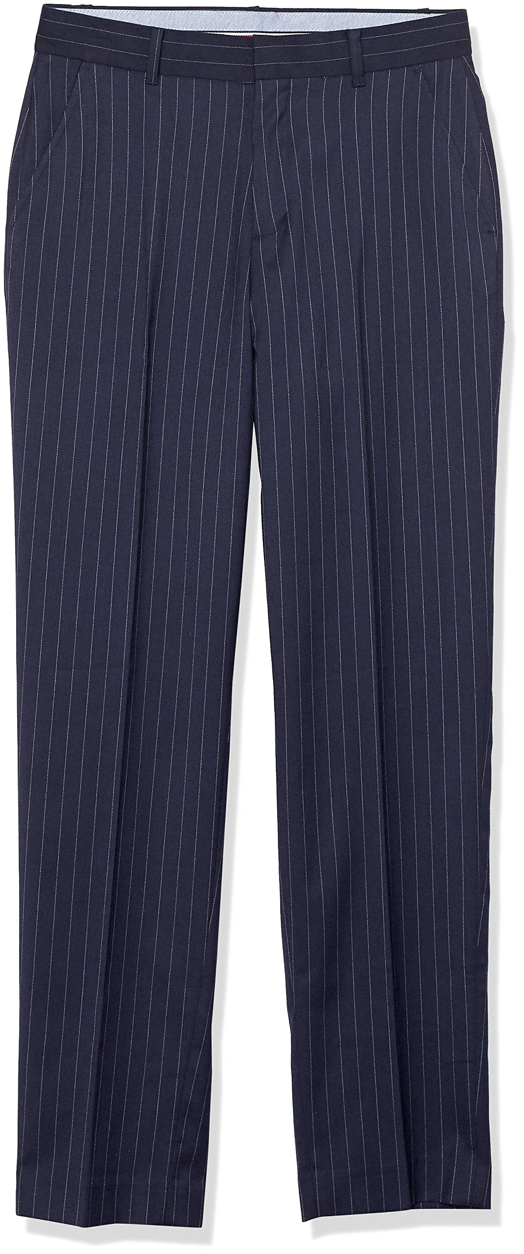 Foto 2 pulgar | Pantalones Tommy Hilfiger Para Niños, Vestido Plano Con La Parte Delantera, Color Azul Marino, 10 Años - Venta In
