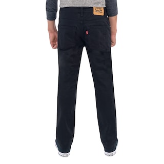 Foto 3 | Pantalones Levi's 511 Slim Fit Uniform Para Niños, Color Negro, Talla 12 - Venta Internacional.
