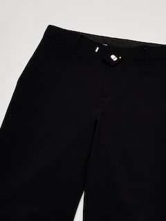 Foto 2 | Pantalones Calvin Klein Para Niños, Parte Delantera Plana, Bielásticos, Azul Medianoche, 12 - Venta Internacional.