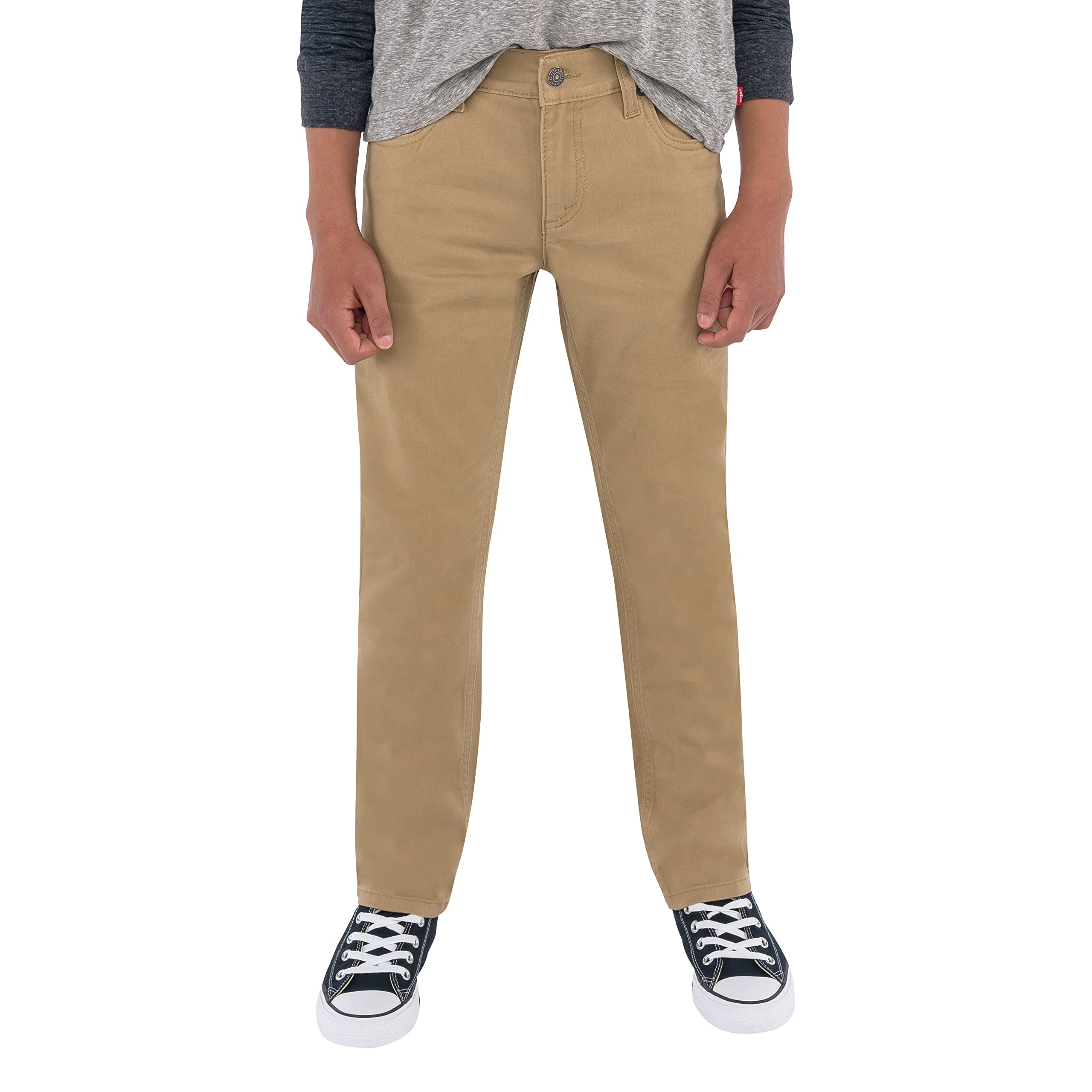 Pantalones Levi's Little 511 Slim Fit Uniform Harvest Gold 7 Para Niños - Venta Internacional.
